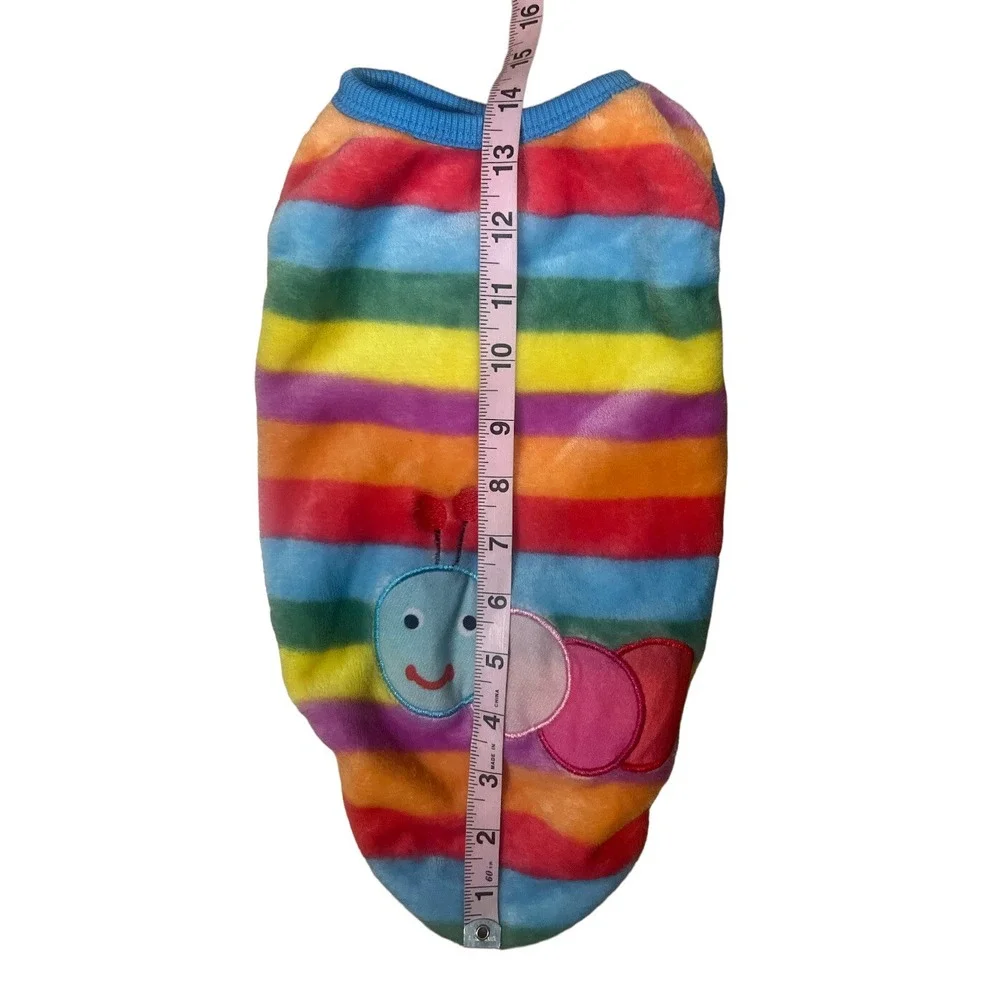 RAINBOW dog clothes outfit size XL Runs Small